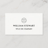 Professionele creatieve Logo Sociale media Qr-code Visitekaartje (Voorkant)