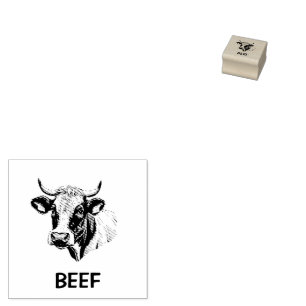 Professionele Custom Beef Bruiloft Maaltijd Keuze Rubberstempel