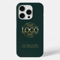 Professionele Custom Business Logo Donkergroen Hoe
