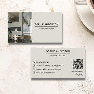 Professionele Custom Photo Designer Visitekaartje