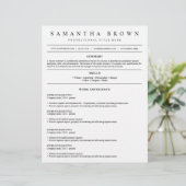 Professionele cv-toepassing voor moderne taken (Staand voorkant)