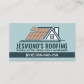 Professionele dakbedekking - Roofer Visitekaartje (Voorkant)