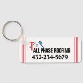 Professionele dakbedekking sleutelhanger (Achterkant)