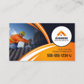 Professionele dakconstructie dakgoot gordels visitekaartje (Voorkant)