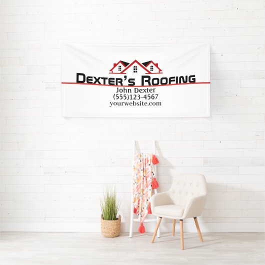 Professionele dakpannen spandoek (Insitu)