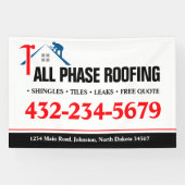 Professionele Dakservice Spandoek (Horizontaal)