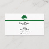 professionele dienstverlening aan de landschapsstr visitekaartje (Achterkant)