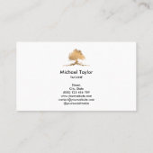 professionele dienstverlening aan de landschapsstr visitekaartje (Achterkant)