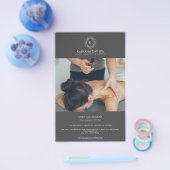 Professionele donkergrijze ruimtes Elegant Flyer (Enkel)