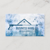 Professionele drukwasmachine visitekaartje (Voorkant)