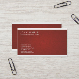 Professionele Eenvoudige  Elegante Luxe Visitekaartje