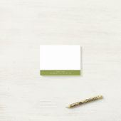 Professionele Eenvoudige Wit Post-it® Notes (Op bureau)
