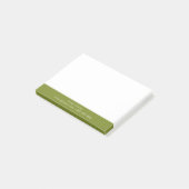 Professionele Eenvoudige Wit Post-it® Notes (Schuin)
