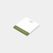 Professionele Eenvoudige Wit Post-it® Notes (Schuin)