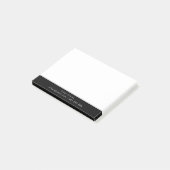 Professionele Eenvoudige Wit Post-it® Notes (Schuin)