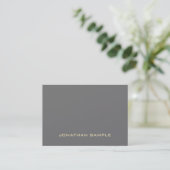 Professionele elegante Creative Pearl Finish Luxur Visitekaartje (Staand voorkant)