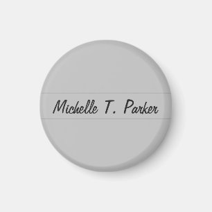 Professionele elegante duidelijke minimalistische  magneet