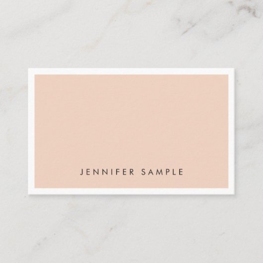 Professionele Elegante Kleuren Modern Creatief Ont Visitekaartje (Voorkant)