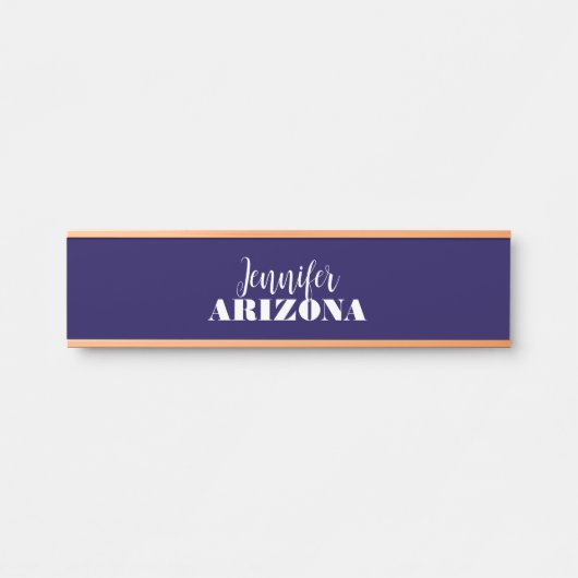 Professionele elegante moderne minimalistische don deurbordje (Voorkant)