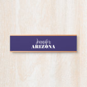 Professionele elegante moderne minimalistische don deurbordje (Voorkant)