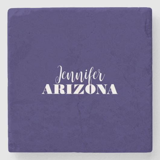 Professionele elegante moderne minimalistische don stenen onderzetter (Voorkant)