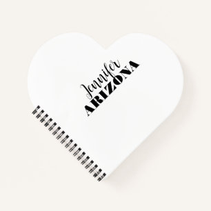 Professionele elegante moderne minimalistische eff notitieboek