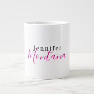 Professionele elegante moderne minimalistische naa extra grote beker