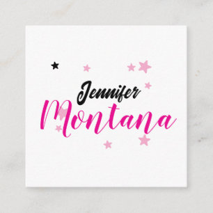 Professionele elegante moderne minimalistische naa informatiekaartje