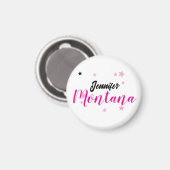 Professionele elegante moderne minimalistische naa magneet (Voorkant / Achterkant)