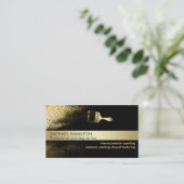 Professionele elegante moderne schilderservice gou visitekaartje (Staand voorkant)