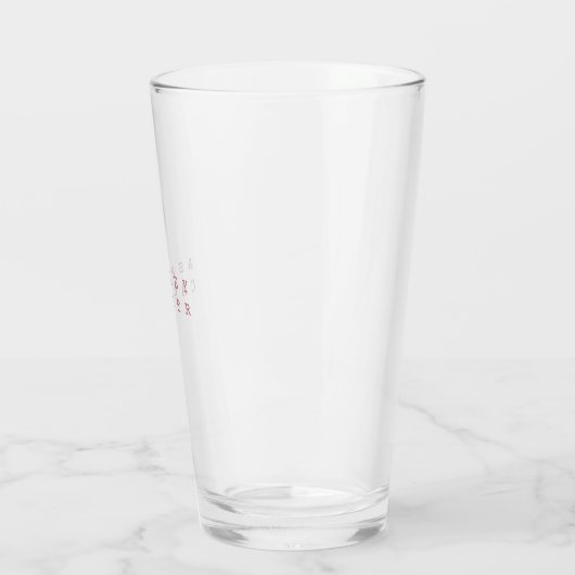 Professionele elegante roos gouden minimalistische glas (Links)