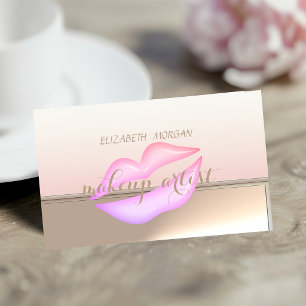 Professionele Elegante Stijlvolle Chic,Lippen Visitekaartje