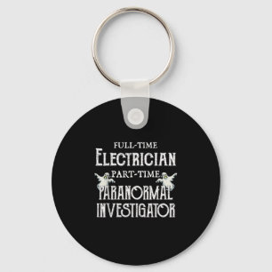 Professionele elektricien Deel-Time Paranormale Gi Sleutelhanger