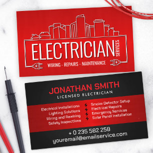 Professionele Elektrotechnische Aannemer - Elektro Visitekaartje
