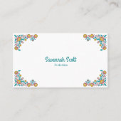 Professionele en visitekaartje (Voorkant)