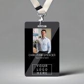 Professionele Event ID Lanyard naam QR code foto Badge