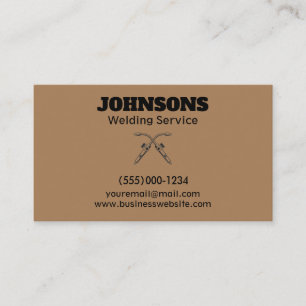 Professionele Fabricator Lassen Service Visitekaartje