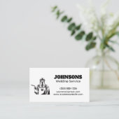 Professionele Fabricator Lassen Service Visitekaartje (Staand voorkant)