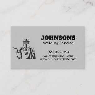 Professionele Fabricator Lassen Service Visitekaartje