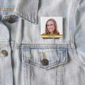 Professionele fotobadges vierkante button 5,1 cm (In situ)