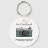 Professionele fotograaf camera Foto Sleutelhanger (Voorkant)