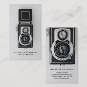 Professionele Fotograaf  Camera Visitekaartje (Voorkant / Achterkant)