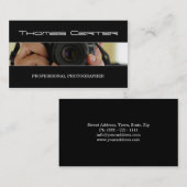 Professionele fotograaf/fotofotocamera visitekaartje (Voorkant / Achterkant)