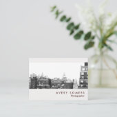 Professionele fotograaf Fotofotografie Informatiekaartje (Staand voorkant)