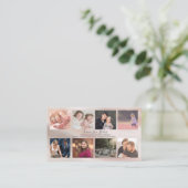 Professionele fotograaf Marmer - 8 fotodesign Visitekaartje (Staand voorkant)