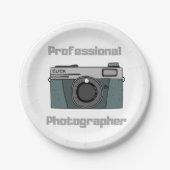 Professionele fotograaf papieren bordje (Voorkant)