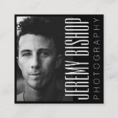 Professionele fotograaf Square Visitekaartje (Voorkant)