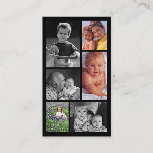 Professionele fotograaf visitekaartje (Voorkant)