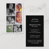 Professionele fotograaf visitekaartje (Voorkant / Achterkant)