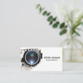 Professionele fotograaf visitekaartje (Staand voorkant)